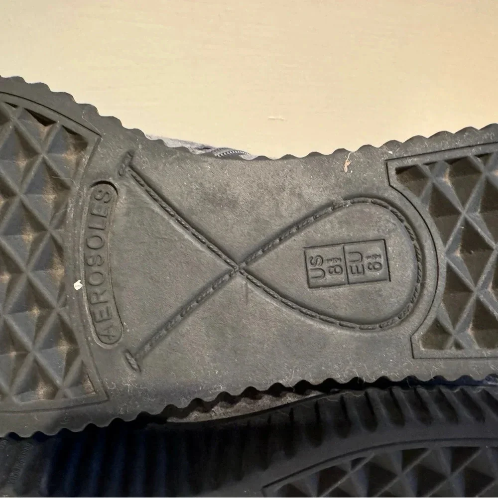 Aerosoles Umpire Wedge Bootie Grey Sz 8.5
